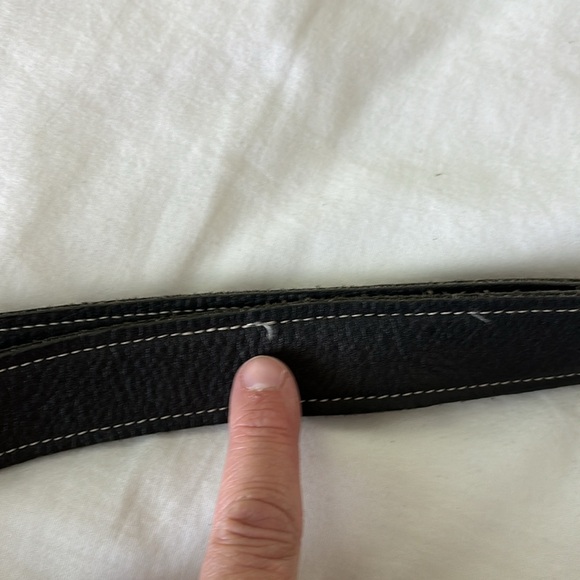 Coach Leather Buckle Shoulder Bag EUC Black - Picture 14 of 16